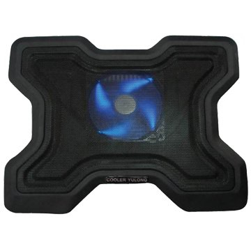Single Fan Cooling Pad with 4 LED Light Style No. CF-107