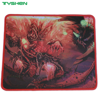Gaming Mouse Pad With Stiched Edge,Natural Rubber Mateiral, Various Size and Thickness Available