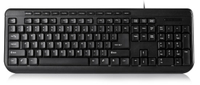 Computer Keyboard, Multimedia, USB Port (KB-105A)