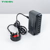GaN 260W Desktop Charger Station PD100W For MacBook Laptop Us/EU/Au/Kr Fast Charger