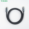 100W E-MARK PVC Braided USB-C to USB-C Fast Charging Cable