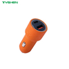 55W USB-C USB-A Fast Car Charger Zinc Alloy Crack Design Adapter
