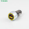 55W Transparent USB-C Fast Car Charger PPS QC Dual Port Adapter