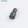 72W Dual USB-C Aluminum Car Charger PD Fast Charging Adapter