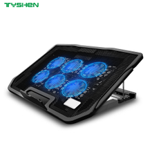 Laptop Cooling Pad with 6 Fans and Anti-Slip Adjustable Stand