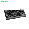 Standard Full Size USB Membrane Keyboard 104/105 Keys with Numeric Keypad for PC
