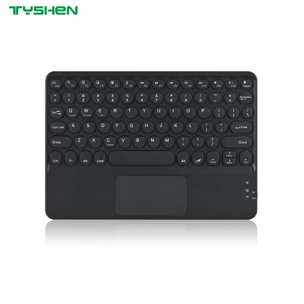 Ultra Thin Dual Mode Wireless Keyboard 78 Keys Portable Lightweight