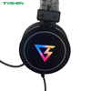 RGB Wired Headset 50mm Stereo Headphones With Noise Cancelling Microphone USB 3.5mm