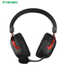 Foldable Mic Gaming Headset Bluetooth 6.0 2.4G Stereo Low Latency