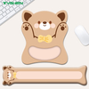 Cartoon Animal Keyboard Wrist Rest and Mouse Pad Set with Custom Logo Printing