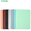Double-Sided Waterproof Leather Mouse Pad with Anti-Slip Base Custom Size Available