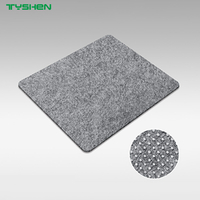 Double-Sided Felt Mouse Pad with Anti-Slip Base Custom Size Available