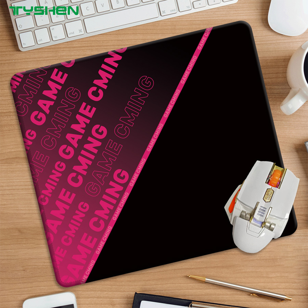 Stitched Edge Gaming Mouse Pad 490×420×3MM with Anti-Slip Rubber Base