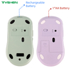2.4G Wireless Rechargeable Mouse 6 Keys Silent Click 800/1200/1600 DPI Type-C Charging