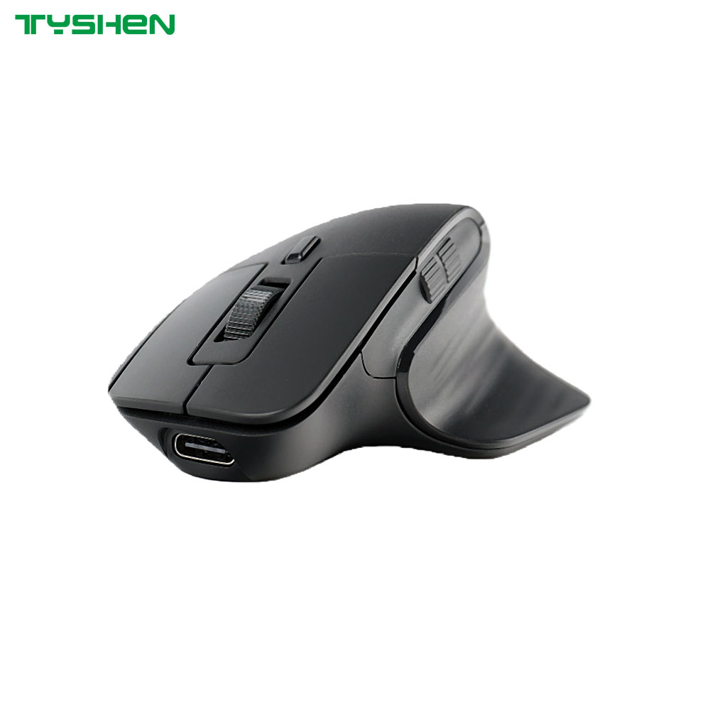 Portable Mini Ergonomic Dual Mode Wireless Computer Mouse