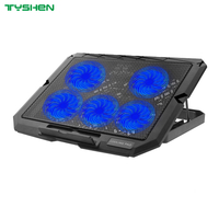 Adjustable 5 Fan Speed USB Laptop Cooling Stand