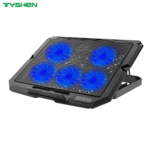 Adjustable 5 Fan Speed USB Laptop Cooling Stand