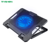 Wholesale LED Laptop Cooling Pad Single Fan Adjustable Height Anti Slip Stand