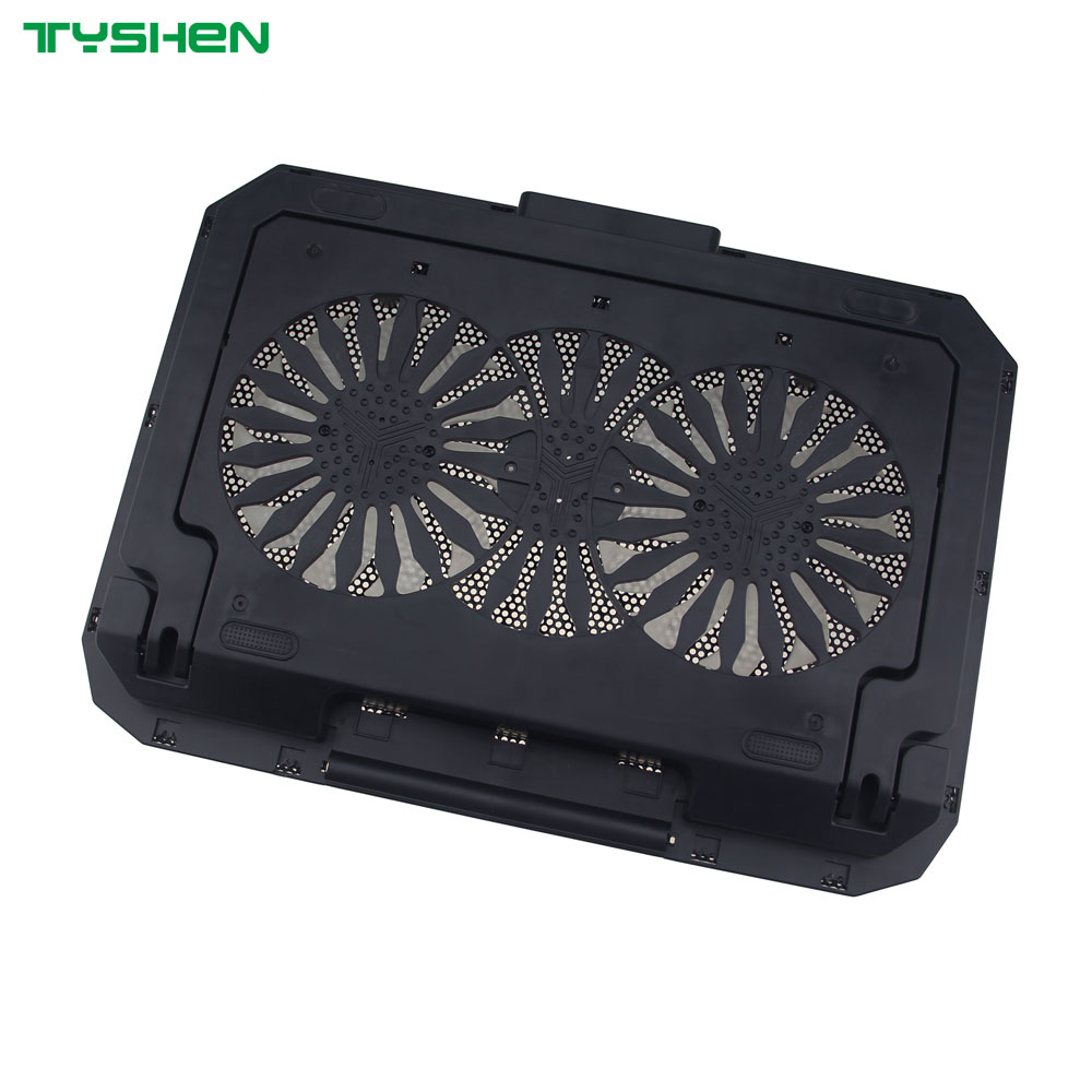 RGB 14CM Speed Control 2 Fan Laptop Cooling Stand