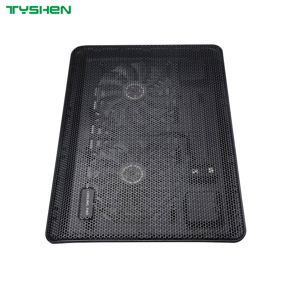 Wholesale Dual Fan LED Quiet USB Powered Slim Laptop Cooling Fan