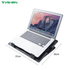 Powerful Dual Fan Quiet Laptop Cooling Fan with Adjustable Metal Stand