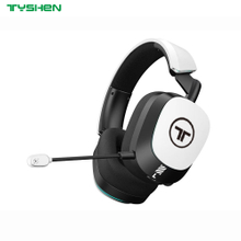50mm Tri-Mode RGB Gaming Headset 2.4G Bluetooth Wireless Noise Cancelling Microphone