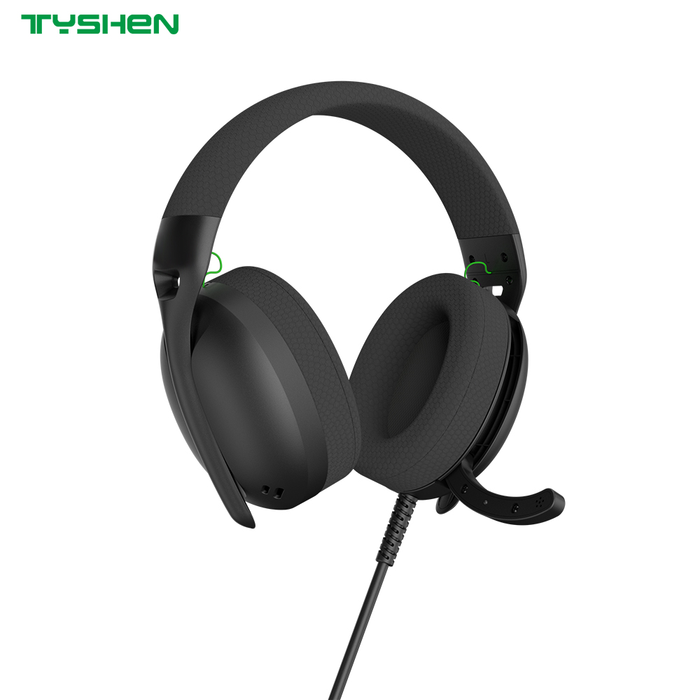 50mm HiFi Wired Headset With Microphone USB 3.5mm Stereo Sound