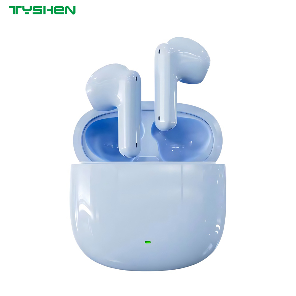 Semi In-Ear TWS Headset with Bluetooth 6.0 for Clear Sound 