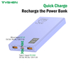 Power Bank 10000mAh Fast Charge with Digital Incator, Micro&Type-C Input, USB&Type-C Output