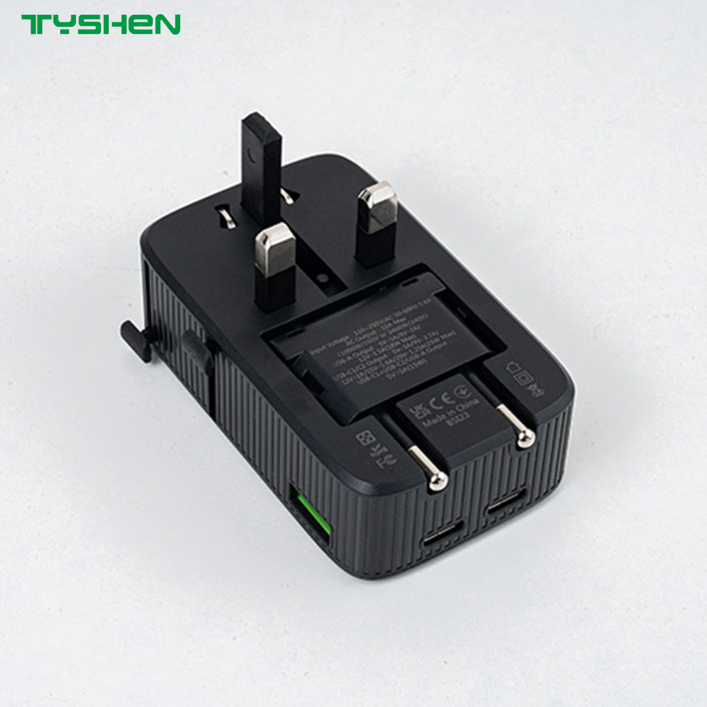 65W Charger with 2000W AC Output 2C1A Laptop Charging EU/US/UK/AU Plug OEM 