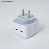35W Phone Fast Charger with Dual USB C CN/US/EU/UK/AU/IN OEM