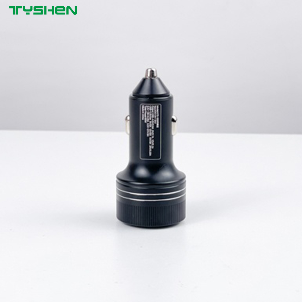 90W Aluminum Alloy Car Charger with Buck-Boost Technology