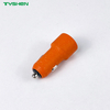 55W USB-C USB-A Fast Car Charger Zinc Alloy Crack Design Adapter