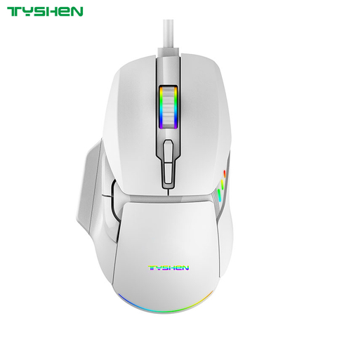 USB Wired Gaming Mouse, (13+1) RGB Lightning, Macro Keys Supported