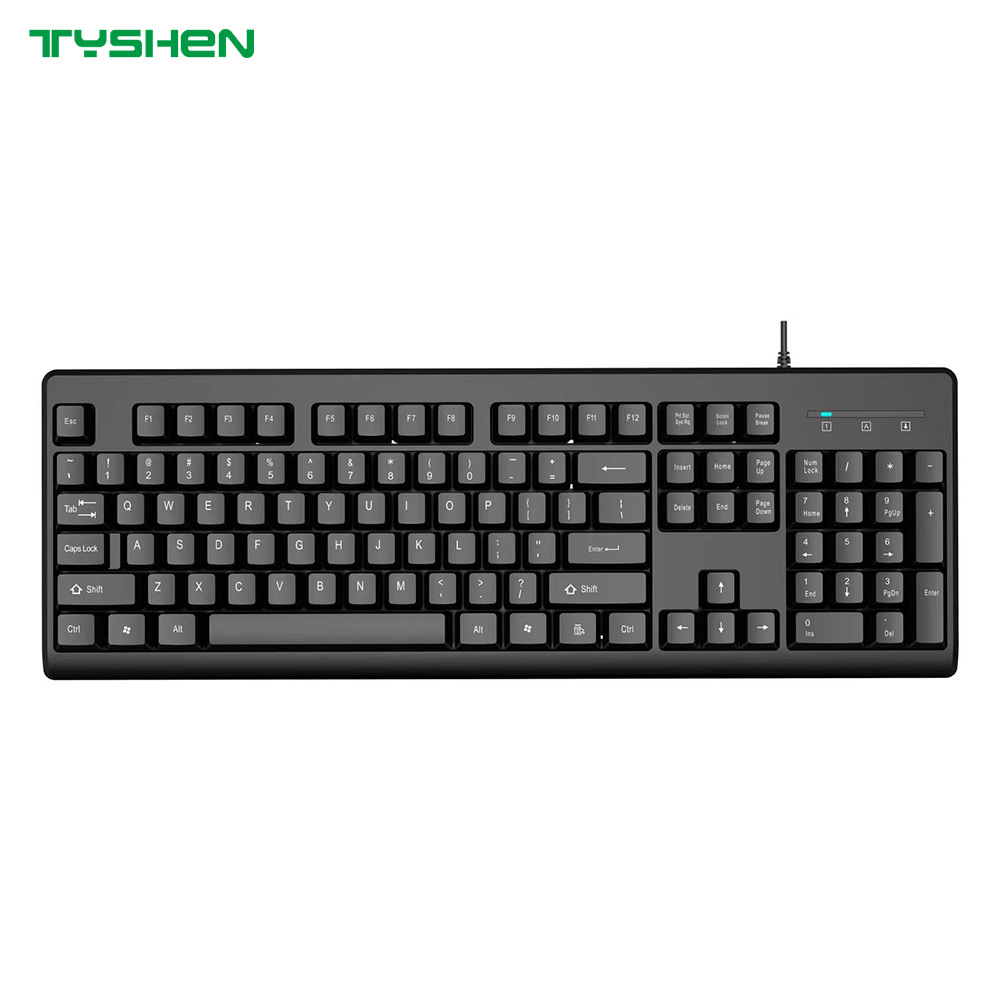 OEM 104 Keys Full Size USB Keyboard Manufacturer China