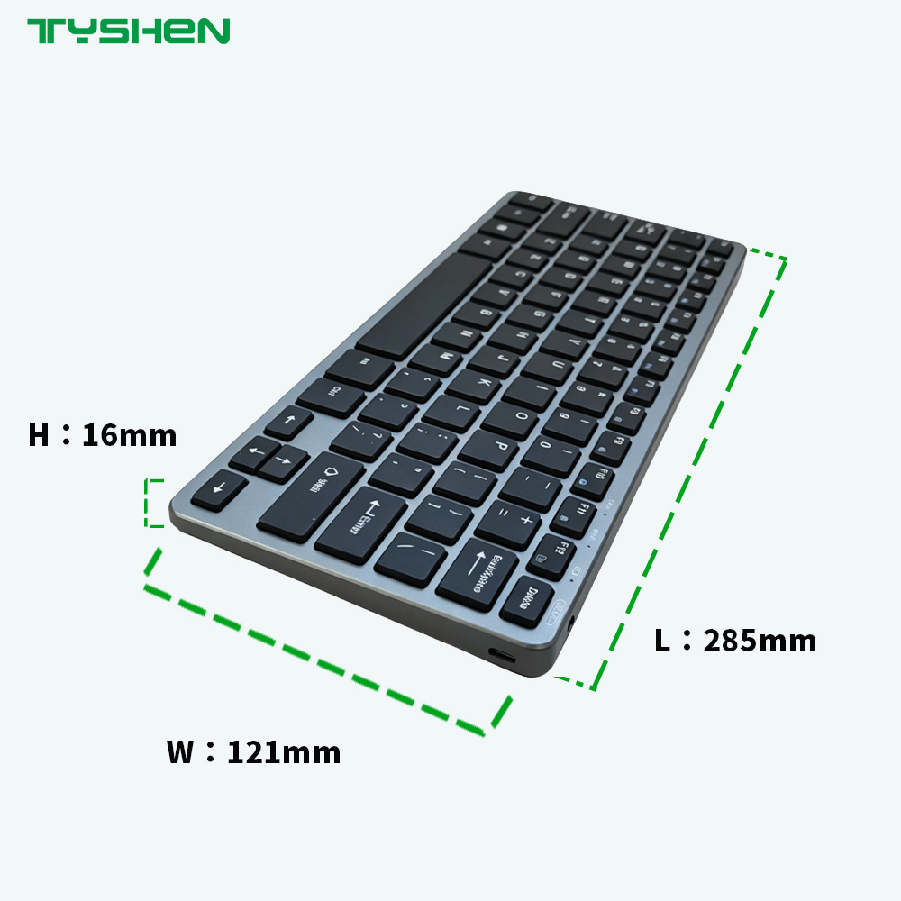 Wholesale 78 Keys Wireless Keyboard 2.4G Bluetooth 5.0+3.0 Optional Scissor Rechargeable