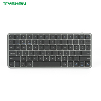 78 Keys Bluetooth Wireless Scissor Keyboard Slim Rechargeable for Laptop Tablet