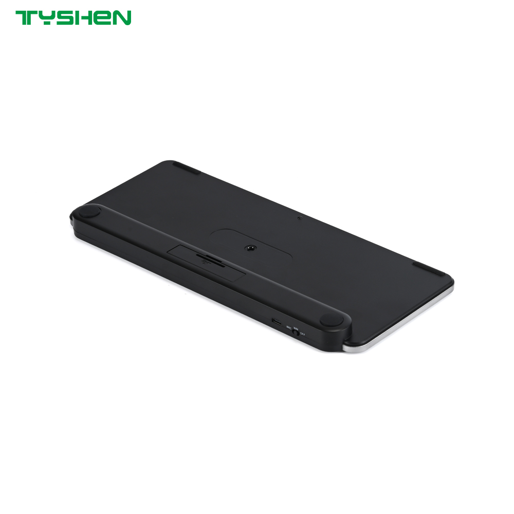 OEM 84 Keys Wireless Keyboard with Bluetooth 2.4G Portable Office Keyboard