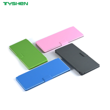 Bluetooth Foldable Keyboard 79 Keys with Protective Leather Case for Tablet