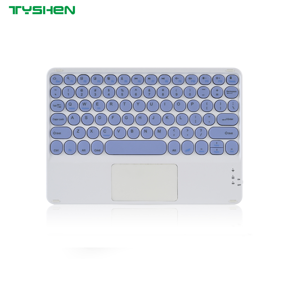 Ultra Thin Dual Mode Wireless Keyboard 78 Keys Portable Lightweight