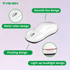 2.4G Wireless Car Shape Mouse Silent USB Optical Mouse White Minimalist Design