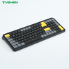 2.4G Wireless 83 Keys Scissor Office Keyboard with USB Receiver Battery