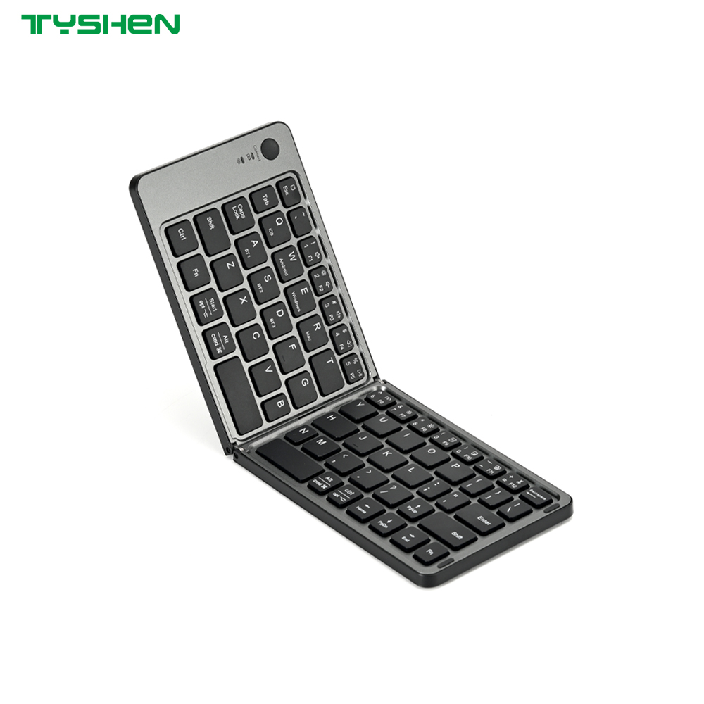 Wholesale Auto Sleep Foldable Bluetooth Scissor Keyboard Ultra Light Portable