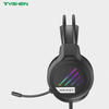 RGB Gaming Headset 50mm Wired Headphones With Microphone USB 3.5mm Stereo Sound