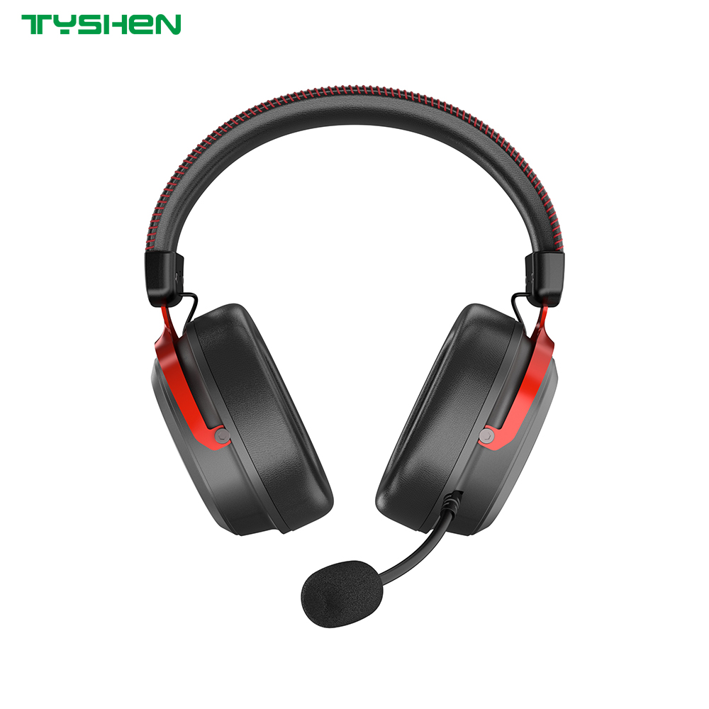 50mm Gaming Headset Bluetooth 6.0 2.4G Low Latency HiFi Stereo With Mic