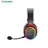 New RGB Light Gaming Headphones 50mm Bass Stereo Wireless Headset With Mic