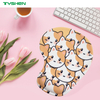 Ergonomic Silicone Gel Wrist Rest Mouse Pad with 20MM Raised Support