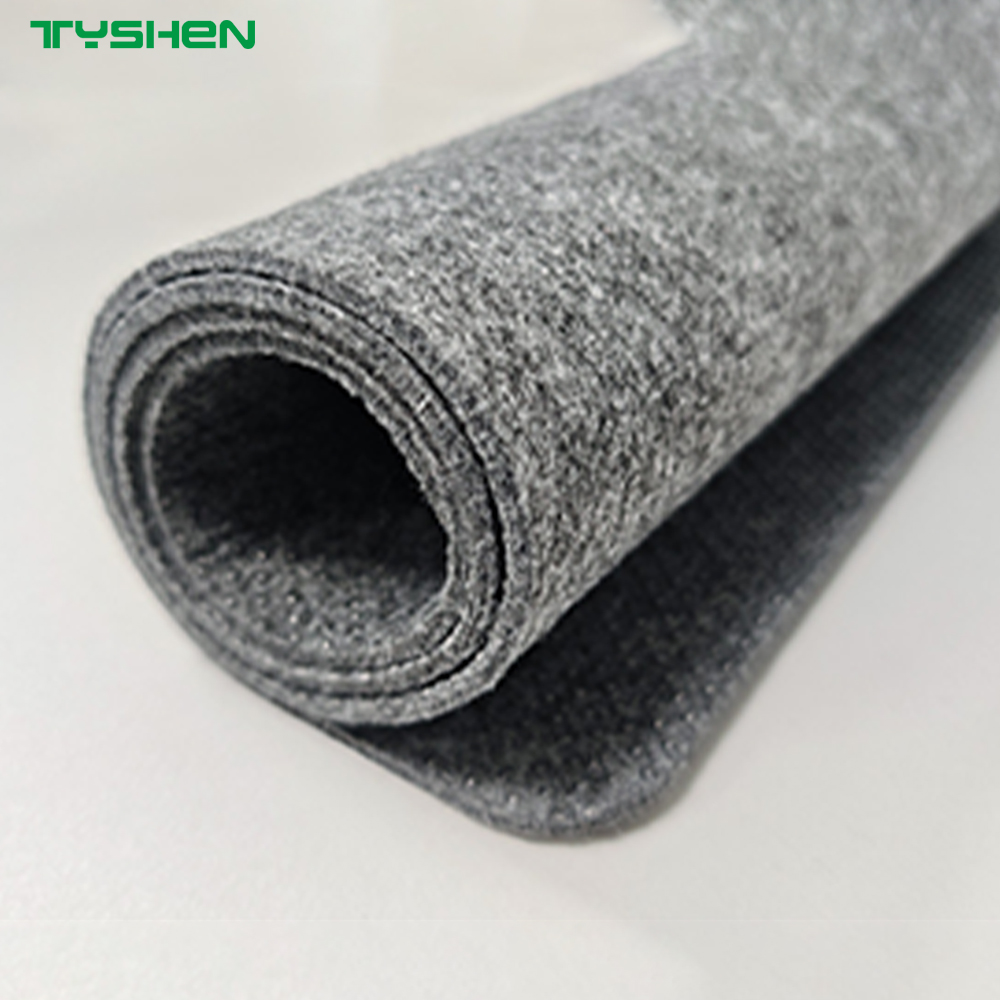 Double-Sided Felt Mouse Pad with Anti-Slip Base Custom Size Available