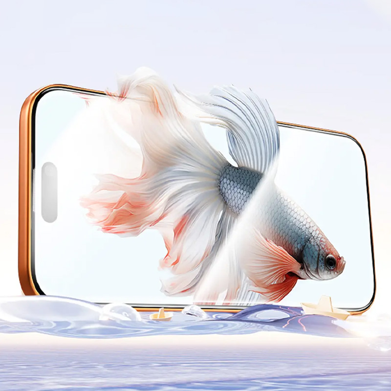 Ultra Clear HD Tempered Glass for iPhone 16 Pro 17 17 Pro Smooth Touch Anti Fingerprint