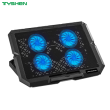 4 Fan Dual USB Adjustable Laptop Cooling Stand